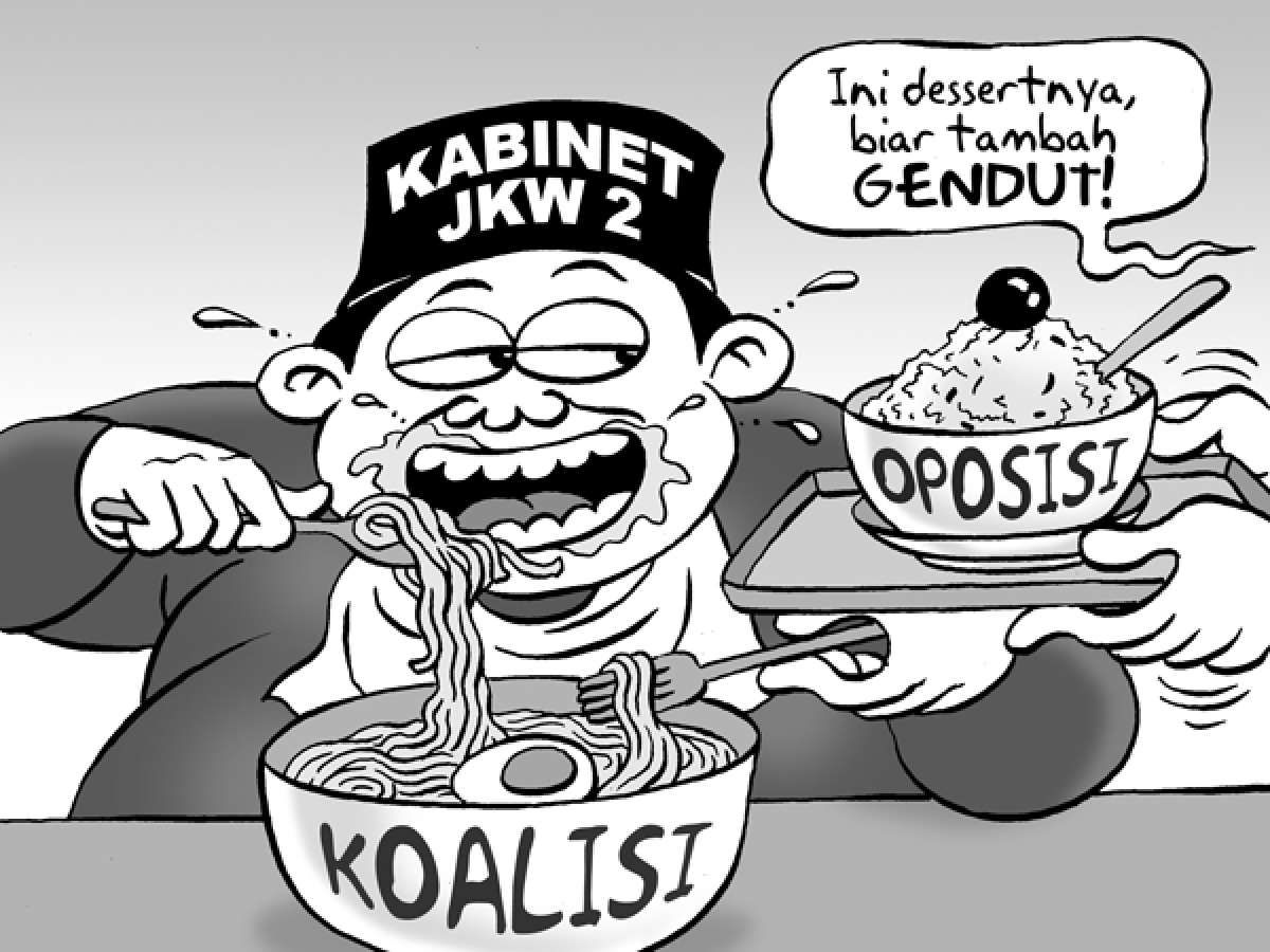 Pembengkakan Koalisi dan Resikonya 5 Tahun ke Depan